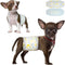 Dono Disposable Male Dog Diapers, Super Absorbent Male Dog Wraps for Small