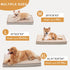 Orthopedic Memory Foam Dog Bed, Cooling Beds for Medium/Large Dogs, Waterproof Pet Bed for Crate, Removable Washable