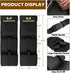 Truck Gun Rack (A Pair), 900D Sturdy Adjustable Seat Back Gun Storage for Automotive Rifle Holder Jeep