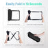 120 Portable Folding Stool Pocket Chair with Shoulder Strap, Weight Capacity kg, use for Camping Hiking Fishing