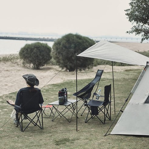 Damei Century Lightweight Folding Camping Chair - Portable for Beach and Outdoor Sports
