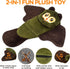 FIREOR Dog Squeak Toys - No Stuffing Plush Crinkle Water Bottle Chew Toy for Small, Medium, Large Breeds