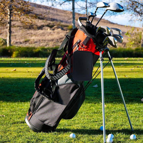 Golf Ball Bag Pouch, Accessory Organizer for Men, Golf Valuables Pouch