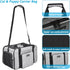 Soft-Sided Cat Carrier for Small Medium Cats and Puppies up to 16 Lbs, Airline Approved, Grey