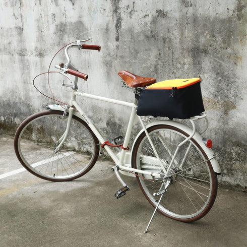 TOURBON Bike Trunk Bag, Bicycle Rack Rear Pannier