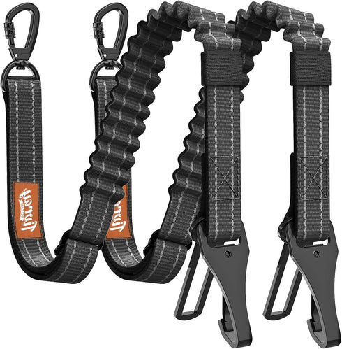 2Pcs Dog Seat Belt, Dog Car Seat Belt Bungee, Car Harness for