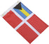 Seachoice Bahamas Courtesy Flag - 12 in. x 18 in., Nylon