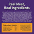 Real Meat Air Dried Cat Food & Dog Food with Real Lamb, 14oz, Grain-Free, High Protein