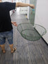31.5" EatingBiting Portable Prawn Bait Crab Shrimp Net Drop Landing Fishing Pier Harbour Pond Folding Fishes Net