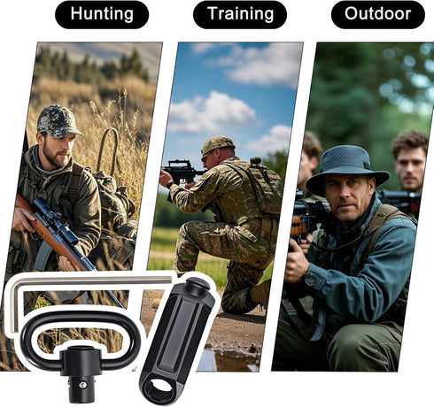 NEATABY Industries Sling Swivel Mount, Quick Detach Picatinny Sling Attachment, Two Point and Traditional Sling Mounts
