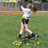 Portable Batting Tee Baseball Softball Tripod Stand with Carrying Bag for Training Practice