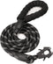 Heavy Duty Dog Leash 2/4/5/6FT, Reflective Nylon with Aluminum Quick Release Clip for Small Medium Large Dogs