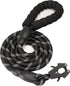 Heavy Duty Dog Leash 2/4/5/6FT, Reflective Nylon with Aluminum Quick Release Clip for Small Medium Large Dogs