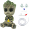 Aquarium Groot Air Bubbler Decorations, Fish Tank Air Stone Set