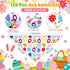 120 Sanwuta Pcs Spring Easter Dog Bandanas Bulk Dog Adjustable Cute Washable Triangle Kerchief Scarf Bibs for Small