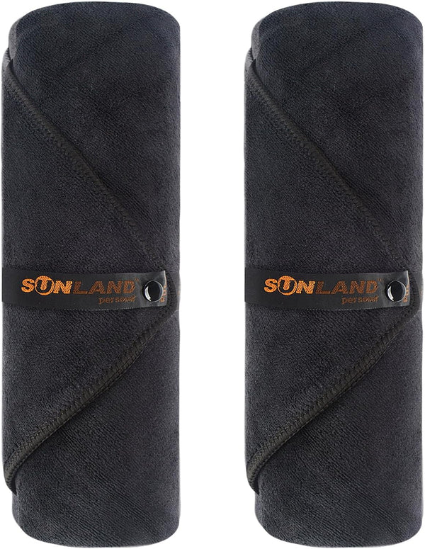 SUNLAND Microfiber Gym Bath Towel Ultra Soft Travel Camping Towel Super Absorbent
