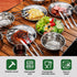 Odoland 29pcs Stainless Steel Utensils Camping Tableware Kit, Cutlery Set for 4, Outdoor Camping, Hiking, Picnic