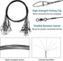 Saltwater Fishing Gear Set with Lures, Hooks, Pyramid Weights, Sinkers, Slides, Circle Hooks, Swivels, Floats, Beads