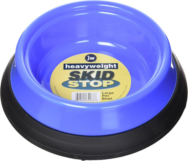 JW Pet Company Heavy Weight Skid Stop Pet Bowl, Large, Colors Vary (64268)