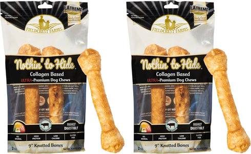 Fieldcrest Farms SPOT Ethical Products Nothin' to Hide Ultra Knotted Bones, Beef Flavor (1