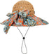 Summer Anti-UV Wide Brim Beach Hats for Women, Floppy Foldable Roll Up Cap