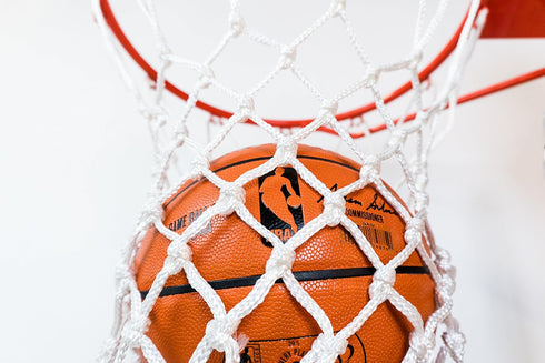 Heavy Duty Basketball Net Replacement - All Weather Anti Whip, Fits Standard Indoor or Outdoor Rims, 12 Loops