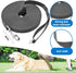 BAAPET Long Dog Training Leash with Clickers for Small, Medium and Large Dogs or Cats (15 Feet, Black)