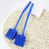 FOONEA 2PCS Fish Tank Cleaning Tools, Aquarium Double Sided Sponge Brush, Fish Tank Cleaner with Long Handle