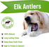 Buck Bone Organics Dog Chews, Elk Antlers for Dogs, Long Lasting Bones for Aggressive Chewers, All Natural, No