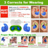 WaterDam Swimming Ear Plugs, Waterproof Ultra Comfy Earplugs Prevent Swimmer's Ear for Small and Large Ear Men Women
