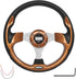 Golf Cart Steering Wheel for EZGO YAMAHA Club Car Precedent Most Golf Carts Wood Grain