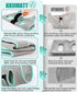 Dog Grooming Hammock Harness, XS Dog Hanger for Nail Trimming, Grey Sling with Thick Neck Support