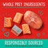 Stella & Chewy's Freeze Dried Raw Savory Salmon & Cod Meal Mixer – Grain Free Dog Food Topper, 18 oz Bag for Small &