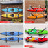 Kayak Storage Rack Wall Mount for Garage, 4 Pack for Hanging Canoe, Surfboard, Snowboard, Paddle Board, Bikes