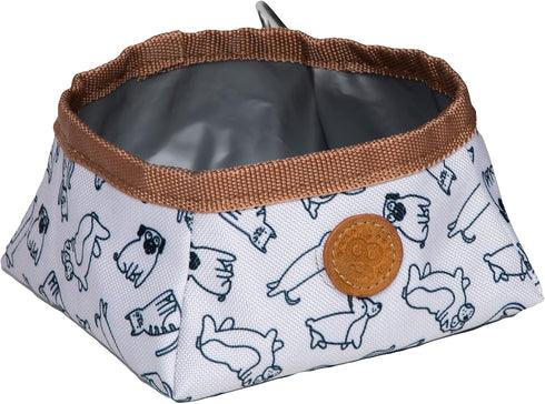 Sport Pet Travel Bowls - Soft Fabric 2pk for Convenient Feeding