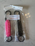 Paracord Lanyard Keychain with Carabiner Hook and Key Ring