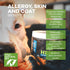 Only Natural Pet Allergy, Skin & Coat Hemp Soft Chews, Omega 3 Supplement for Dogs, Calming Treats for Itchy Skin