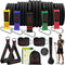 Resistance Bands, Exercise Bands with Door Anchor and Ankle Straps, Elastic Bands for Physical Therapy, Fitness Workout