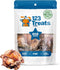 123 Treats Meaty Dog Bones, 100% Natural Knee Cap Beef Bone Dog