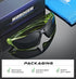 Nitrogen Polarized Wrap Around Sport Sunglasses, UV400, for Men Women, Driving Fishing Running