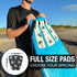 Ho Stevie! Premium Surfboard Traction Pad - 3 Piece, Full Size, Maximum Grip, Strongest 3M Adhesive, Foot Won't Slip