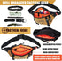 Rough Enough Tactical Fanny Pack for Men, Large Crossbody Waist Bag for Hunting, Hiking, Fishing in Military Khaki