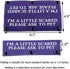 Nervous Dog Leash Sleeve A Little Scared Please Ask to Pet Leash Wrap Social Distancing Gift(Little Scared)