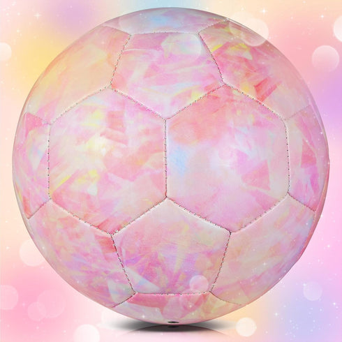 Soccer Ball Size 3, Premium TPU Toddler Soccer Balls for Indoor Outdoor Sports, Birthday Gifts for Kids