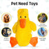 Recommended 21 INCH FGA MARKETPLACE Duck Flat NO Stuffing NO Squeak Plush Dog Toy, Funny Style Will Entertain Your Pet