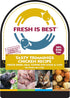 Fresh Is Best Tasty Trimmings Freeze Dried Raw Meal Topper for Dogs & Cats, Chicken, 6 Ounces
