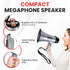 PYLE-PRO Portable Megaphone Speaker, Compact Bullhorn with 20 Watt Power, Microphone, Battery Operated