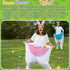 22 Set Pcs Granny Pant Yard Game Easter Game Giant Bunny Pant Easter Egg Ear Headband for Family Reunion Gathering Yard