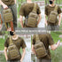 Valinov Backpacks,Military Daypack Backpack Tactical Shoulder Bag,Molle Shoulder Sling with USB Charging port