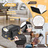 10-18lbs (Width9in) YUDODO Large Console Dog Car Seat Fits Truck & SUV, Luxury Puppy Cat Travel Portable Booster Seat